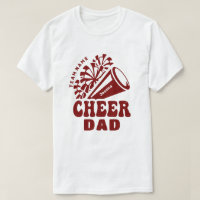 Cheer Papa avec Nom d'équipe personnalisé et Nom d