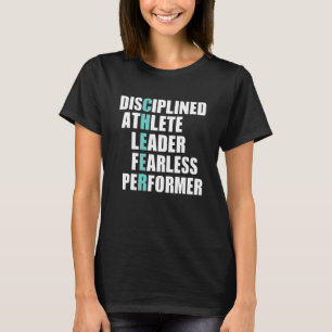 T-shirt Cheer Shirt mignon Cadeaux Pom-pom girl Ado Cheerl