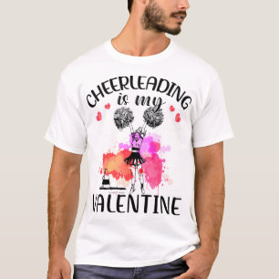T-shirt Cheerading est mon TTA valentine