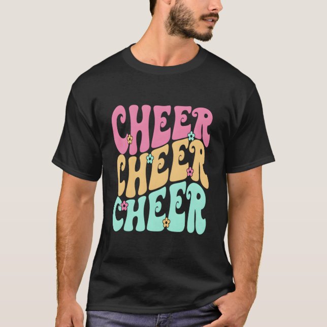 T-shirt Cheerleading For Cheerleader N Squad Cheer Practic (Devant)