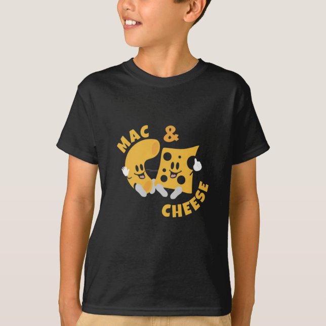 T-shirt Cheese Mac & Cheese Drôle Idée cadeau (Devant)