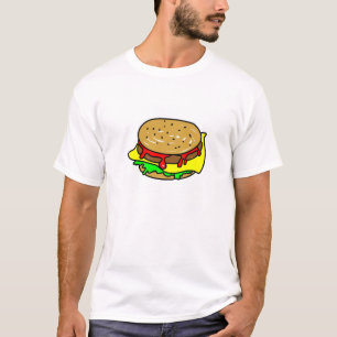 T-shirt cheeseburger