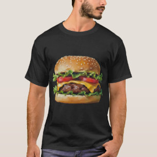 T-shirt Cheeseburger au Paradis