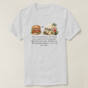 T-Shirt Cheeseburger In Paradise