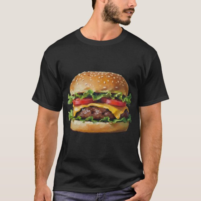 T-shirt Cheeseburger in Paradise (Devant)