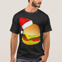 Cheeseburgers Hamburger Santa Hat Correspondance C