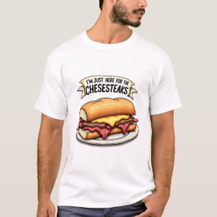 T-shirt Cheesesteak Lover - Parfait pour les fans de gourm