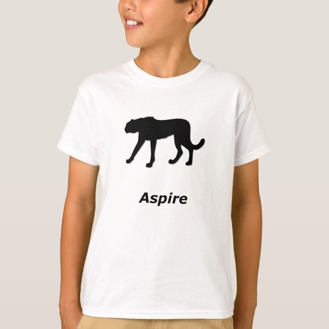 T-shirt Cheetah Aspire (Devant)