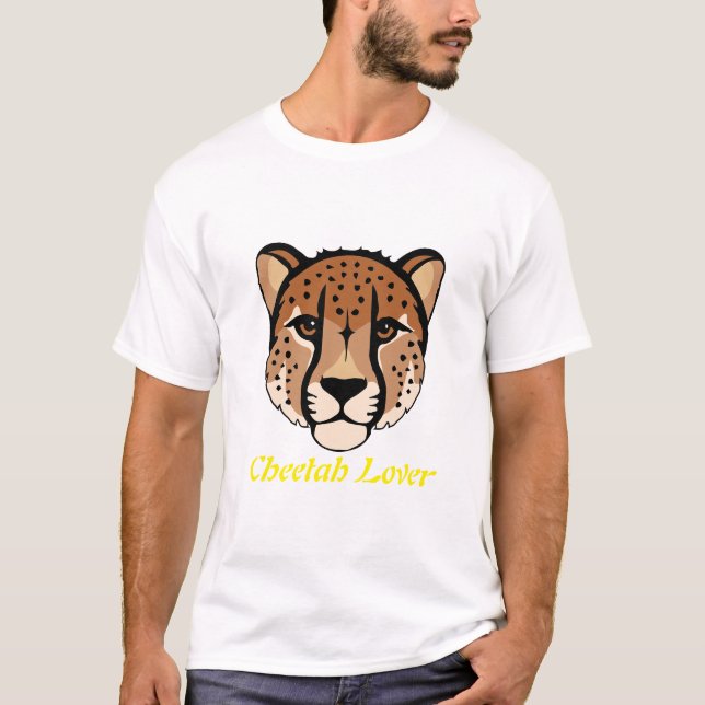 T-shirt Cheetah Lover – Conservation Support Tee (Devant)