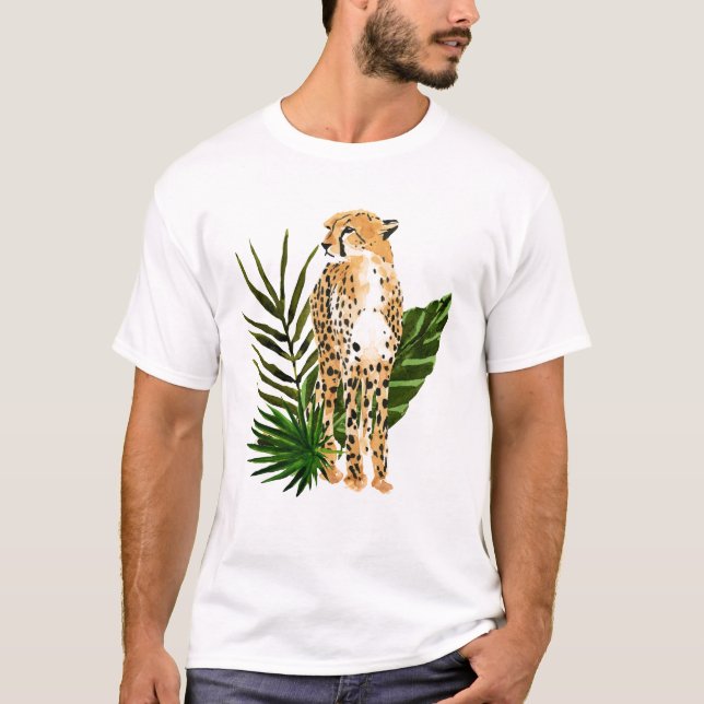 T-shirt Cheetah Outlook (Devant)