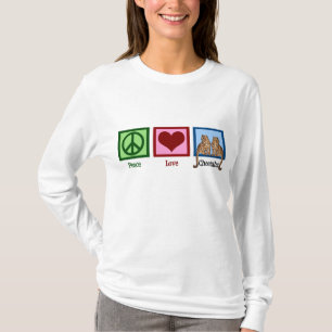 T-shirt Cheetahs Peace Love