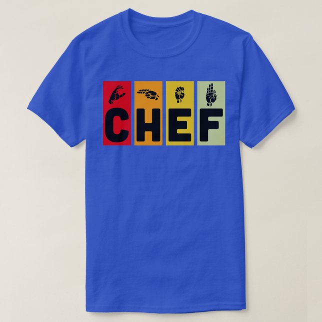 T-shirt Chef ASL (Design devant)