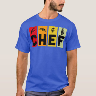 T-shirt Chef ASL