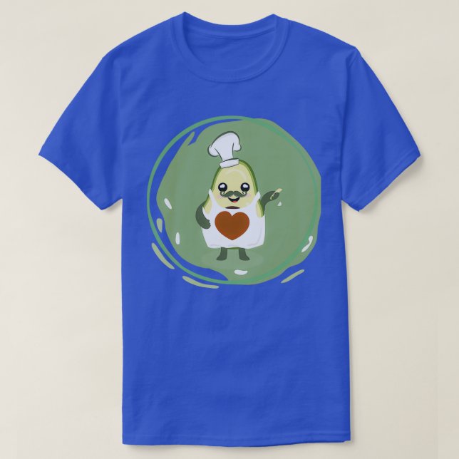 T-shirt Chef Avocado (Design devant)