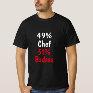 T-shirt Chef Badass