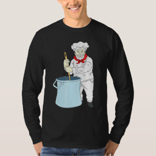 T-shirt Chef Casquette Cuisine Ustensiles Cuisiner Foodie 