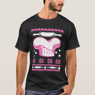 T-shirt Chef Casquette Ugly Christmas Baker Cuisine Baking
