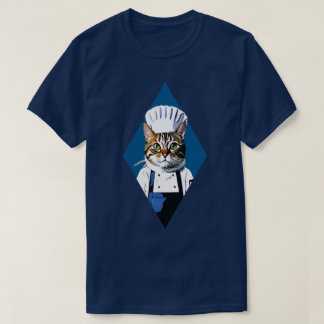 T-shirt Chef Cat