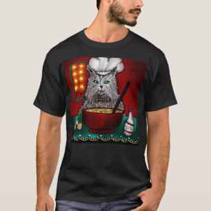 T-shirt Chef Cat (2)