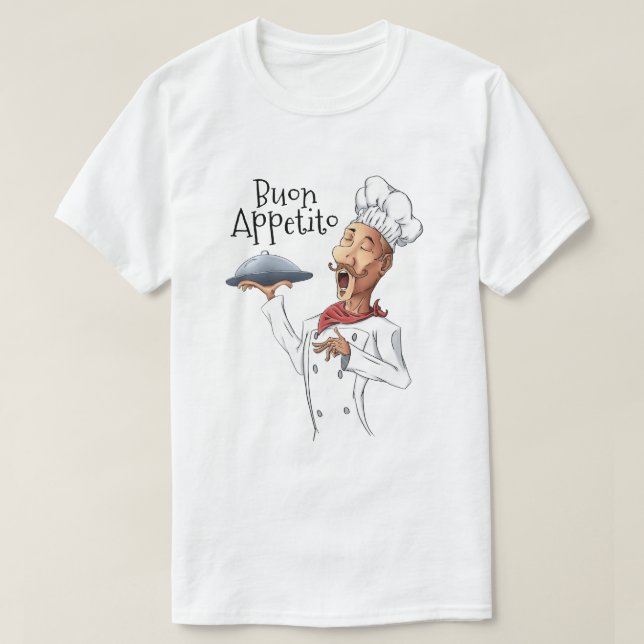 T-shirt Chef chanteur italien (Design devant)