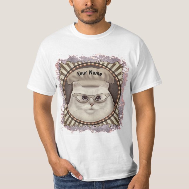 t-shirt Chef Chat Persan (Devant)