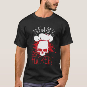 T-shirt Chef Chemises Pour Cuisine Cuisine Cuisine Chef Cu