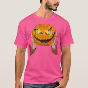 T-shirt Chef Citrouille Costume Homme Sans Tête Pour Hallo
