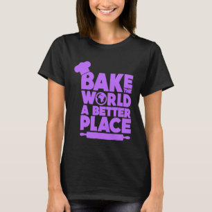T-shirt Chef - Classique Funny Baking Rolling Pin Chefs Ca