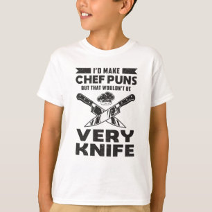 T-shirt Chef Cook Cuisine Boss Gourmet Emploi Carrière Cad