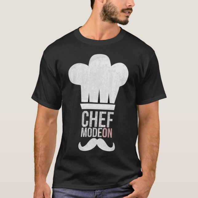 T-shirt Chef cuisinier animal muppets suédois  (Devant)