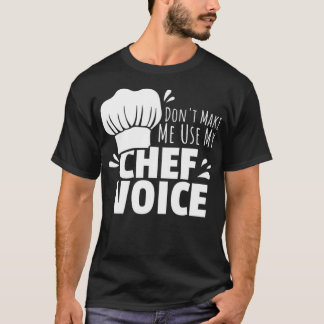 T-shirt Chef Cuisinier Cuisine Cuisinier cuisinier animal