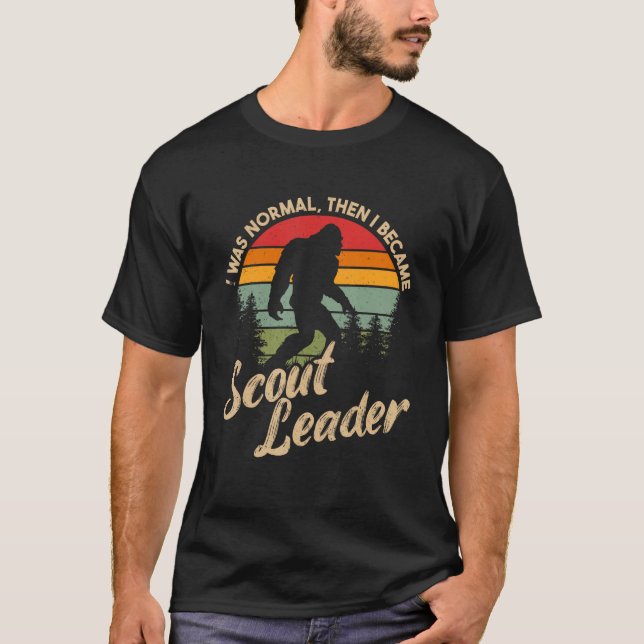 T-shirt Chef de la troupe de scoutisme (Devant)