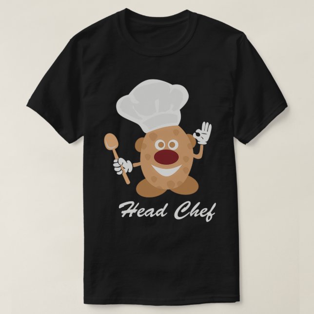 T-shirt Chef de pomme de terre (Design devant)