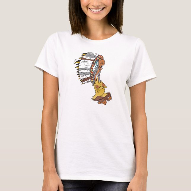 T-shirt Chef de tribu d'Indien (Devant)