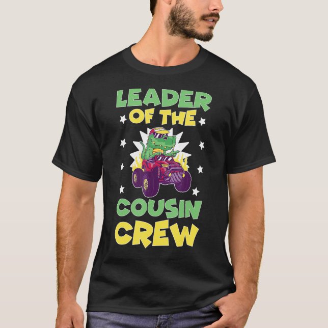 T-shirt Chef D'Équipage De Cousins (Devant)