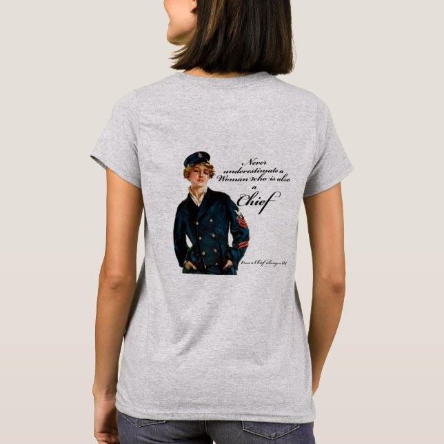 T-shirt Chef féminin (Dos)