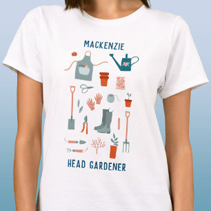 T-shirt Chef Gardener Personnalisé