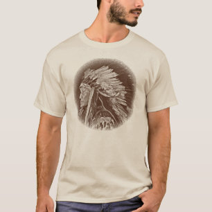 T-shirt Chef indien de Lakota
