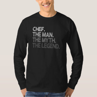 T-shirt Chef La légende du mythe de l'homme
