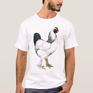 T-shirt Chef léger de poulet d'agriculteur de volaille de