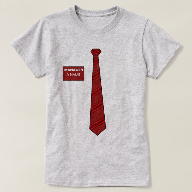 T-shirt Chef Necktie Shirt (Design devant)