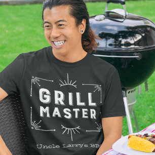 T-shirt Chef occidental de BBQ de Grillmaster de pays