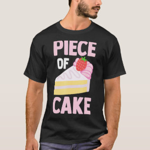 T-shirt Chef Pâtissier Baker Foody Dessert Lover Pièce De