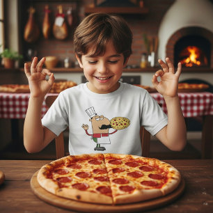 T-shirt Chef pizza italienne