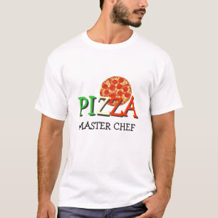 T-shirt Chef principal de pizza