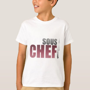 T-shirt Chef rouge de Sous