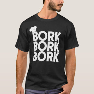 T-shirt Chef suédois Bork Bork Bork Drôle Chef suédois