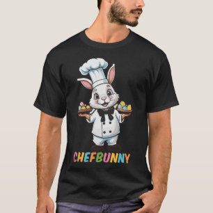 T-shirt Chefbunny Cook Lièvre Drôle Jour de Pâques Hommes