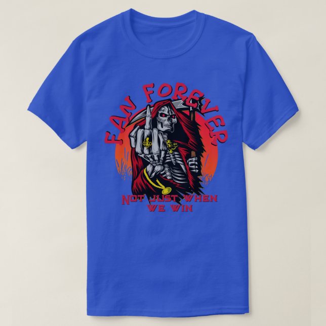 T-shirt Chefs de Kansas City KC Skyline Be the Grim Reaper (Design devant)