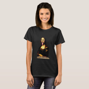 T-shirt Chefs d'oeuvre d'art Leonardo da Vinci Mona Lisa